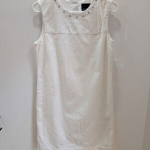 Cynthia Rowley White Sleeveless Mini Dress